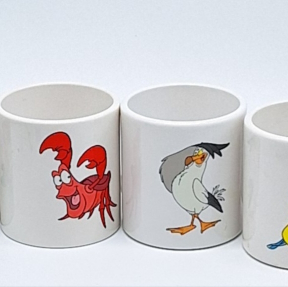 Vintage Disney Promo Little Mermaid Mugs - Picture 4 of 4